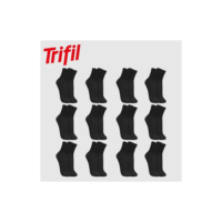 Kit De Meias Trifil 12 Pares Cano Médio Unissex Original