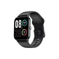 Relógio Smartwatch Qcy Watch Gtc S1 Bluetooth 5.0 Ipx8 Cor da pulseira Preto