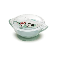 Prato Bowl com Ventosa e Colher Disney