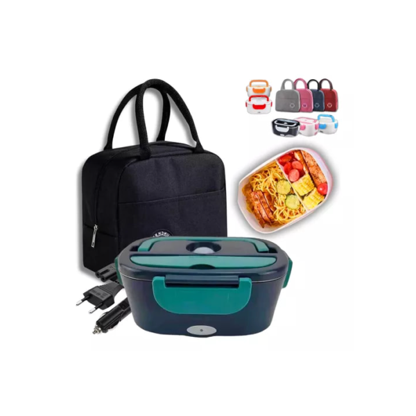 Marmita Elétrica Bivolt C/bolsa Termica Casa Caminhão Carro