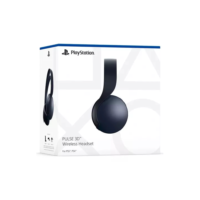 Headset Sem Fio Pulse3d Usb Ps4 Ps5 Black Playstation Cor Preto Luz