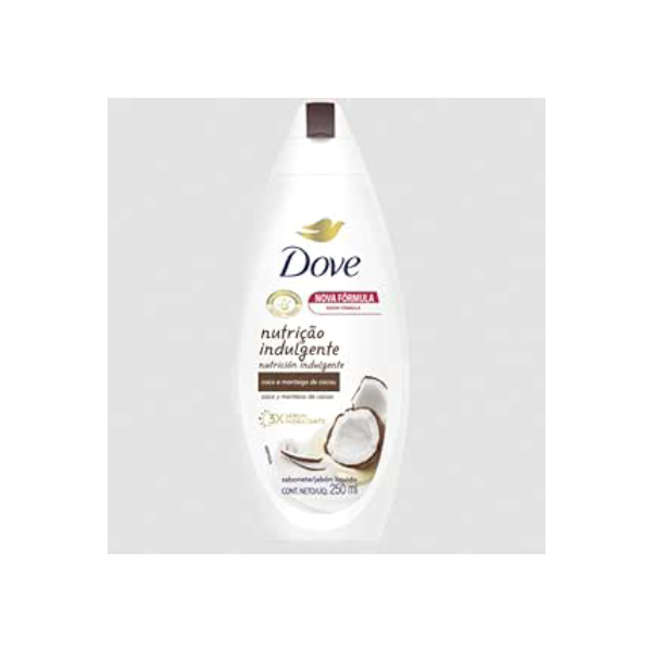 Dove Sabonete Líquido Uso Diário 250Ml Coco Unit