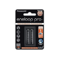 Pilha Recarregável PRO AAA, Eneloop, BK-4HCDE/2BB, Azul