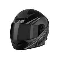 CAPACETE FECHADO PRO TORK R8 PRATA TAM. 58 VIS. FUMÊ