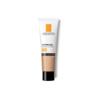 Protetor Solar Facial Com Cor FPS60, Base e Proteção 12h Duração, Alta Cobertura, Textura Leve, Acabamento Natural para Peles Normais e Mistas, Anthelios Ultra Cover, La Roche Posay, Cor 3.0, 30g