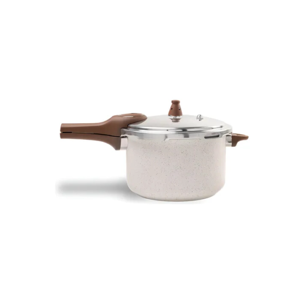 Panela Pressao Brinox 4952/103 Ceramic Pressure Indução 6,8l Vanilla
