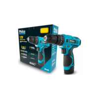 Furadeira Martelete Parafusadeira Sem Fio De 10mm Philco  PPF03 12v Cor Azul Frequência 60Hz 110V/220V