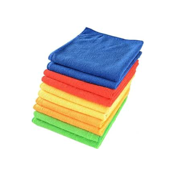 Kit 10 Pano de Microfibra Multiuso Mágico Para Limpeza Pia, Vidros e Automovel Anti-risco 30x30cm