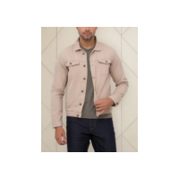 Jaqueta Masculina Jeans 100% Denim Color Botoes