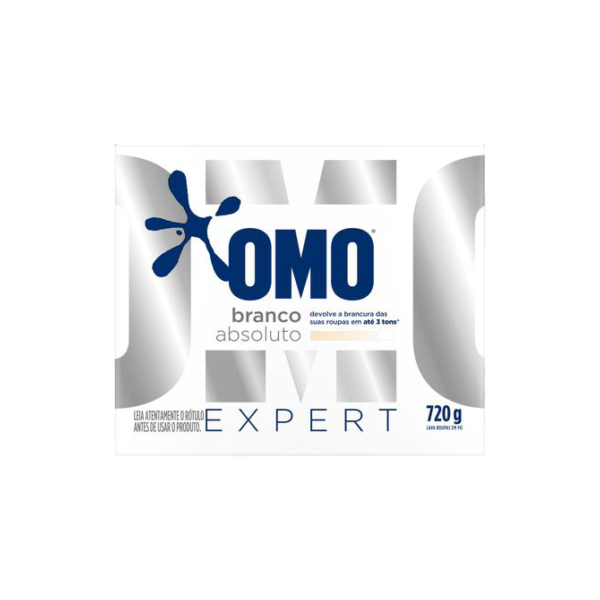 Sabão em Pó Omo Branco Absoluto Expert sem Perfume 720g