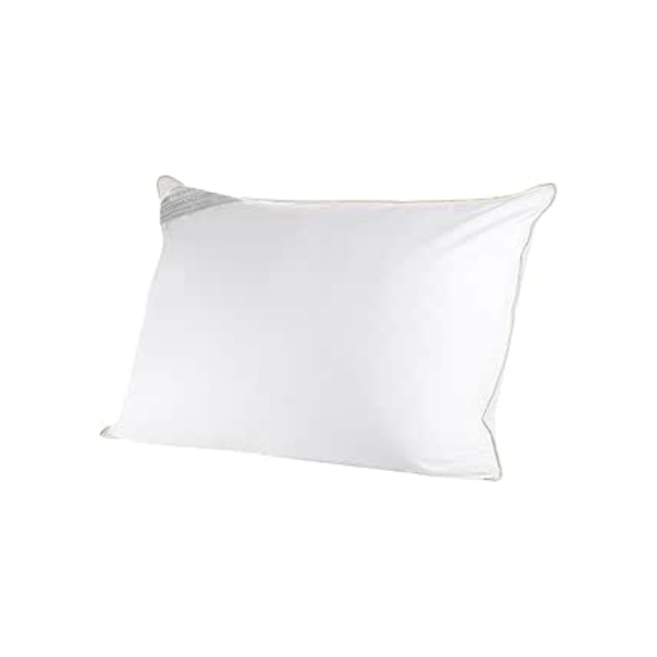 Travesseiro 50x70cm Buddemeyer Toque de Pluma Algodão Branco