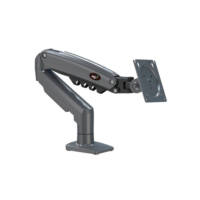 Suporte de Mesa Articulado para Monitor de 17" a 35" ELG, com Pistão a Gás e Cabo HDMI 2.0, VESA, Grafite - F98HDMI