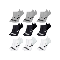 Kit 9 Pares Meias Puma Sapatilha Cano Baixo Algodão Original