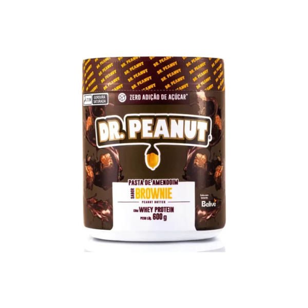 Pasta De Amendoim Gourmet 600g Chocolate Dr. Peanut