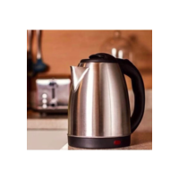 PROMOÇÃO Chaleira elétrica inox com desligamento automático - Jarra 1,8L 110v ou 220v