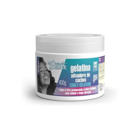 Gelatina Ativadora de Cachos Curly Gelatine Soul Power - Mantém a Finalização por Mais Tempo - 400g
