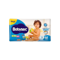 Babysec Fralda Ultrasec Galinha Pintadinha Azul M 38 Unidades