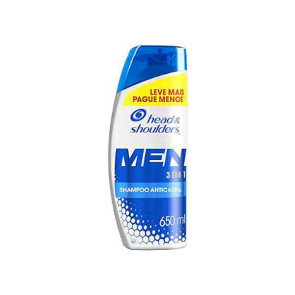 Shampoo Anticaspa Head & Shoulders Men 3 em 1, 650 ml