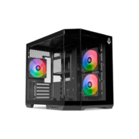 Gabinete Gamer Mancer Cv700l Mid Tower Lateral/vidro, 3 Fans