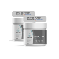 Kit 2x Creatina 100% Pura - Monohidratada, Laudo de Pureza Disponível - Total 600g