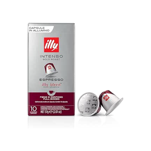 Illy Café Cápsulas Compatíveis com Nespresso* Intenso
