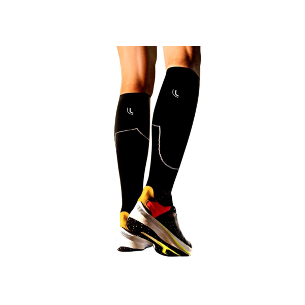 Meia Alta Compressão 3/4 Lupo Esportiva Fitness Evita Fadiga Ajuda Circulação CanoAlto Longo Masculino Feminino Original