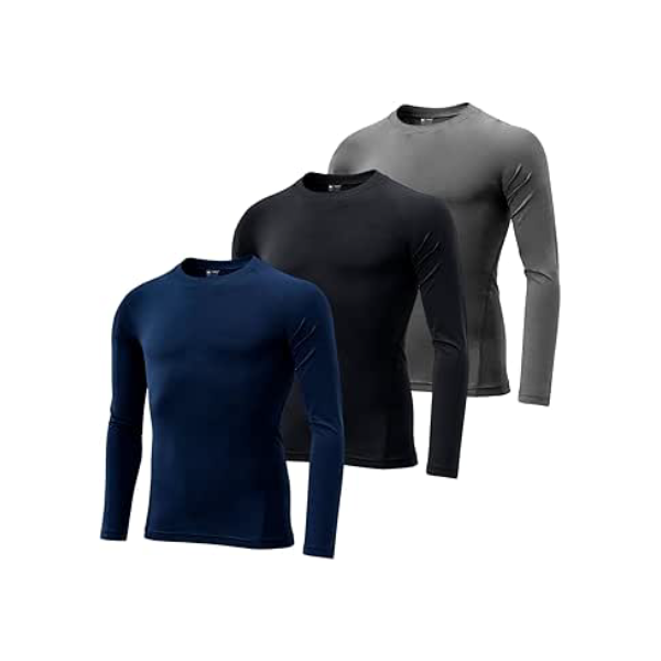 Kit 3 Camisetas Térmicas Proteção Solar Uv 50+ Manga Longa Dry Fit by ZAROC