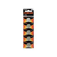 Foxlux Bateria de Lítio 3V CR2016 - Blister com 5 Unidades