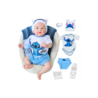 Bebê Reborn Menino Original Realista Articulado De Silicone