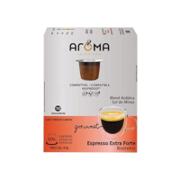 Aroma Selezione Cápsulas De Café Espresso Extra Forte Aroma Compatível Com Nespresso Contém 10 Cápsulas