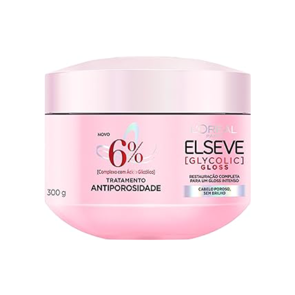Creme de Tratamento L'Oréal Paris Elseve Glycolic Gloss 300g