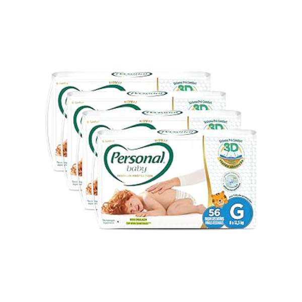 Personal Premium Protection G, 4 pacotes com 56 unidades cada