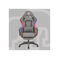 Cadeira de Escritório Gamer FOHAR LED RGB CONTROLE REMOTO Ajustável Reclinável Pro Conforto Giratória