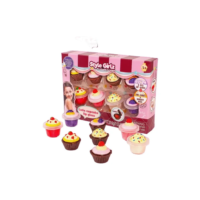 8 Cupcake Gloss Estilo Girls Infantil Kids Hidratante Labial