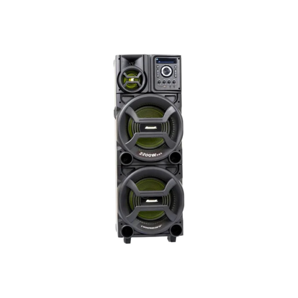 Torre Som 2200w Amvox Aca2201 Tws Led Woofer 12 Biv
