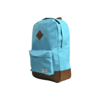 Mochila Com Bolso Frontal Yins Azul Azul