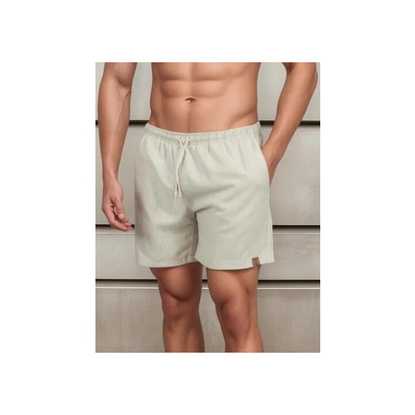 Short Linho Mauricinho Premium Masculino Bermuda Praia Verão