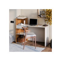 Mesa Escrivaninha Para Home Office E Quarto Euro Com Gaveta