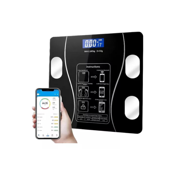 Balança Digital Epsilon EPS-2401 Preta 180kg