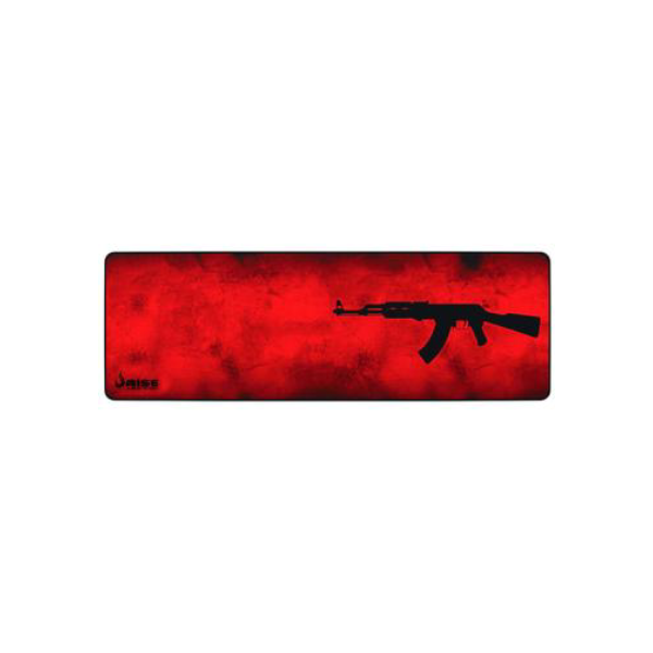 Mousepad Gamer Rise Mode Speed, AK47, Estendido (900x300mm), Vermelho - RG-MP-06-AKR