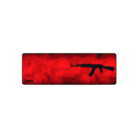 Mousepad Gamer Rise Mode Speed, AK47, Estendido (900x300mm), Vermelho - RG-MP-06-AKR