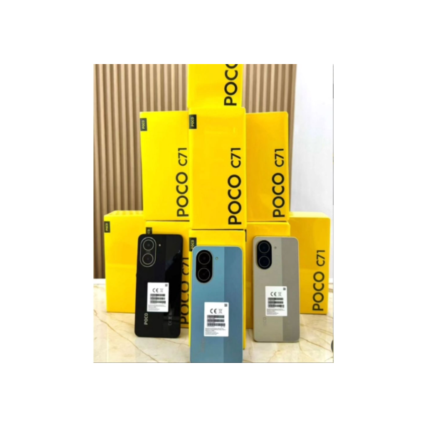 LANÇAMENTO XIAOMI POCO C71 4RAM/128GB E 3RAM/64GB DUAL SIM, NOVO, ORIGINAL.