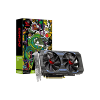 PLACA DE VIDEO NVIDIA GEFORCE GTX 1660 SUPER GDDR6 6GB 192BITS DUAL-FAN GRAFFITI SERIES - PA1660S6GR6DF – PCYES, Cor: Preto