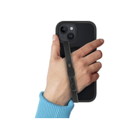 Geonav Fita Salva Celular Safe Grip, Suporte Protetor em Silicone Resistente, Com Ajuste, Preto