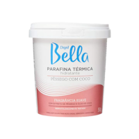 Depil Bella - Parafina Térmica Hidratante Profissional Pêssego com Coco 350g