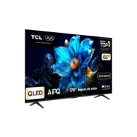 Smart TV TCL 65 Polegadas QLED 4K P7K WiFi Bluetooth Google TV HDR10+ Dolby Atmos Dolby Vision 65P7K