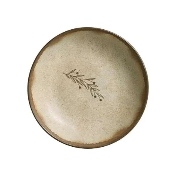 Porto Brasil Conjunto com 6 Pratos Fundo Bio Stoneware Nativa 22,5cm 830ml