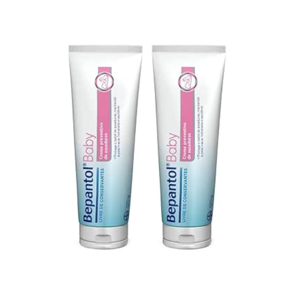 Kit com 2 Cremes Pomada de Assadura 120gr Cada - Bepantol