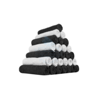 Kit 20 Toalhas de Rosto Para Salão Premium Toque Mágico 45x70cm Toque Mágico Toalhas