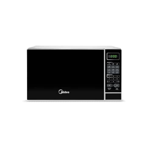 Micro-ondas Midea MRAS21 700w 20 Litros Branco com Porta Preta 127v